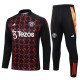 24-25 Man Utd High Quality Half Pull Tracksuit