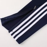 2024 AD Blue Half Pull Tracksuit 