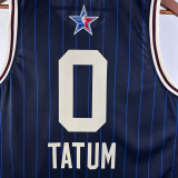 23-24 ALL-STAR TATUM #0 Blue Top Quality Hot Pressing NBA Jersey