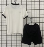 24-25 Germany White 125th Anniversary Kids Soccer Jersey