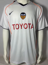 2004-2005 Valencia Home Retro Soccer Jersey