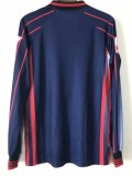 1999 West Ham Iron Maiden Long Sleeve Retro Soccer Jersey