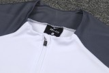 2024 NK White Half Pull Tracksuit 