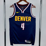 22-23 Nuggets WESTBROOK #4 Royal Blue Top Quality Hot Pressing NBA Jersey