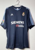 2003-2004 RMA Away Retro Soccer Jersey