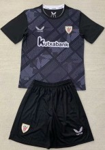24-25 Bilbao Black GoalKeeper Adult Suit