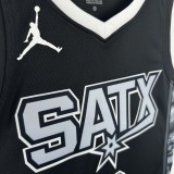 24-25 SA Spurs  Top Quality Hot Pressing NBA Jersey
