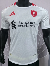 25-26 LIV White Special Edition Player Version Soccer Jersey