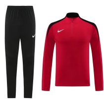 2024 NK Red Half Pull Tracksuit 