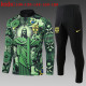 25-26 Brazil High Quality Kids Half Pull Tracksuit