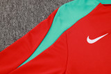 24-25 Portugal High Quality Half Pull Tracksuit 