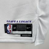 22-23 LAKERS TOSCANO #95 White Top Quality Hot Pressing NBA Jersey