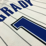 MAGIC McGRADY # 1 White Top Quality Hot Pressing NBA Jersey