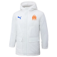 24-25 Marseille White Hooded Windbreaker Fabric Cotton Coat (橙标)