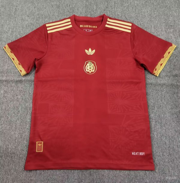 25-26 Mexico Gold Cup Red Fans Soccer Jersey