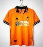 1999-2000 Valencia Away Retro Soccer Jersey