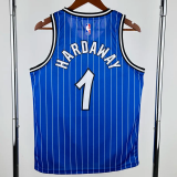 2018-2019 Magic HARDAWAY #1 Blue Retro Top Quality Hot Pressing NBA Jersey