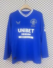 24-25 Rangers 125th Commemorative Edition Long  Fans Soccer Jersey