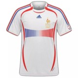 2006 France Away White Retro Soccer Jersey Item