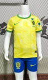 24-25 Brazil Special Edition Kids Soccer Jersey
