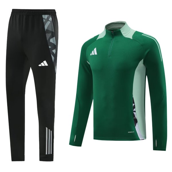 2024 AD Green Half Pull Tracksuit