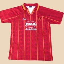 1996-1997 Roma Home Retro Soccer Jersey