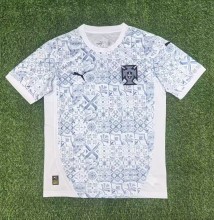 25-26 Portugal Grey Goalkeeper Fans Soccer Jersey *PM