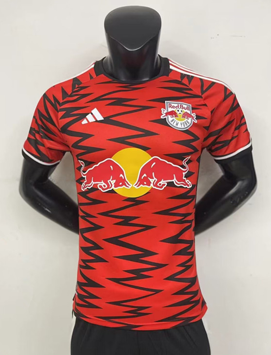 24-25 New York Red Bulls Away Version Player Soccer Jersey (纽约红牛)