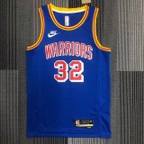WARRIORS PORTER JR. #32 Blue 75th Anniversary Retro NBA Jersey