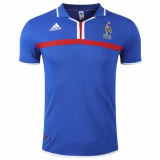 2000-2001 France Home Retro Soccer Jersey