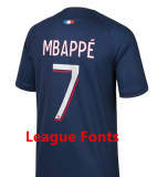 23-24 PSG Home Fans Soccer Jersey
