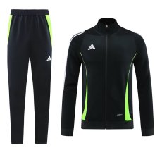 2024 AD Black Jacket Tracksuit