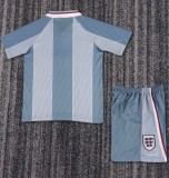 1996 England Away Kids Retro Soccer Jersey