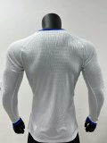 25-26 England Home Long sleeves Player Version Soccer Jersey