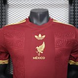 25-26 Mexico Gold Cup Red Player Vesion Soccer Jersey