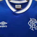 1984-1987 Rangers Home Retro Soccer Jersey