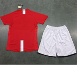 2007-2008 Man Utd Home Retro Kids Soccer Jersey