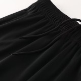 2024 NK Black Training Short Suit