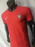 2024 Portugal European Cup Home Player Version Soccer Jersey