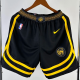 23-24 WARRIORS Black City Edition Top Quality NBA Pants