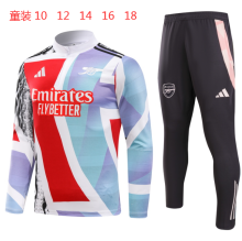 24-25 ARS High Quality Kids Half Pull Tracksuit