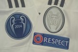 2014-2015 RMA Home Long Sleeve Retro Soccer Jersey