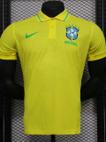 24-25 Brazil Yellow Special Edition Player Version Soccer Jersey