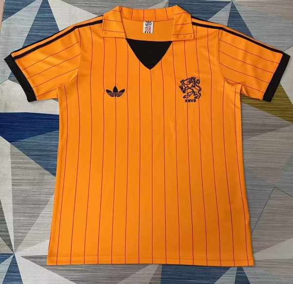 1974-1984  NetherIands Home Retro Soccer Jersey