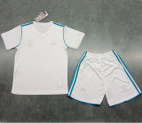 2017-2018 RMA Home Retro Kids Soccer Jersey