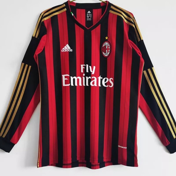 2013-2014 ACM Home Long Sleeve Retro Soccer Jersey