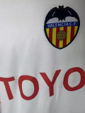 2004-2005 Valencia Home Retro Soccer Jersey