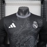 25-26 RMA Black Special Edition Player Version Soccer Jersey