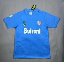 1987-1988 Napoli Home Retro Soccer Jersey