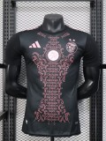 25-26 Algeria Black Player Version Training shirts (粉标)